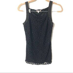 HALO dress womens short black lace dress size small
